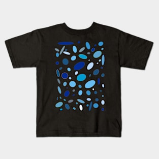 AEGEAN SEA ABSTRACT PEBBLES Kids T-Shirt